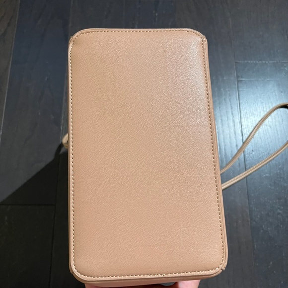 Oak and Fort tan brown bucket leather tote bag shoulder bag - Picture 10 of 11